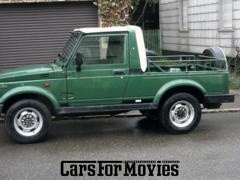 CarsForMovies | Suzuki Samurai Pick-Up Long 1997 Japan Grün Schwarz Zivilfahrzeug Geländewagen Baden-Württemberg 2568 Pritsche 